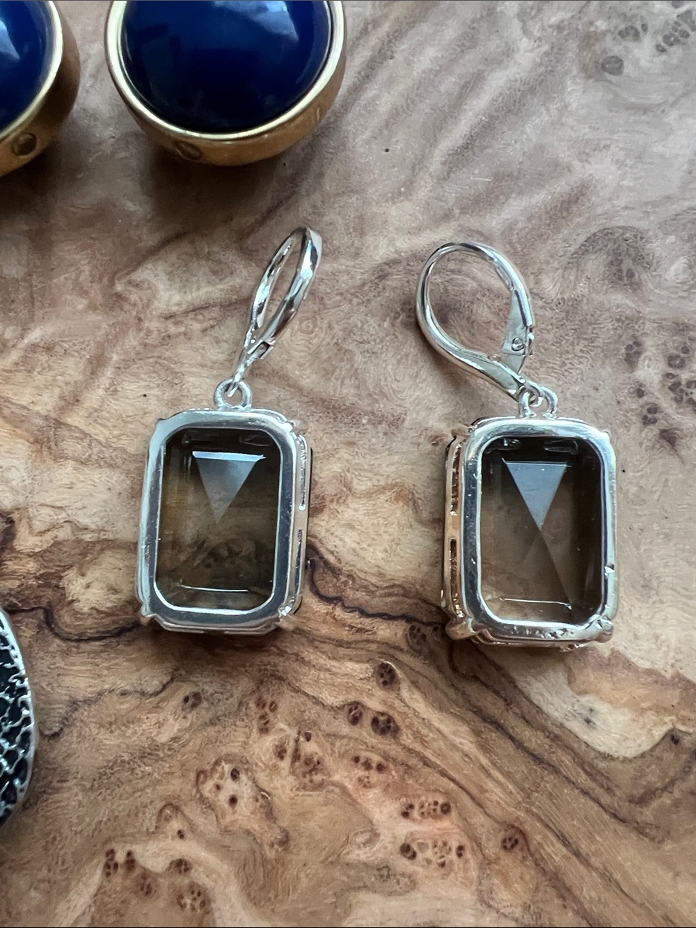 Set of 3 drop earrings - Picture 4 of 7